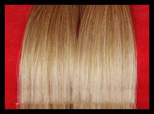 Remy Hair,22" 7pcs Clip in Hair Extension ,32"width,70g/set,#6/613,Free Shipping! Whole Sale Price