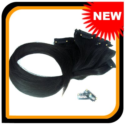 6 Pcs/package Black Hair Wig Clips In On Extensions Wig And Hair Piece Then Free Shipping