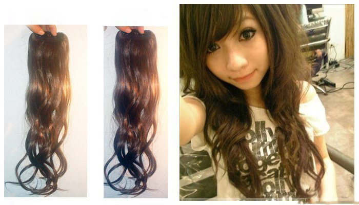 Wholesale 18" 100g 100% Chinse Human Clip Hair