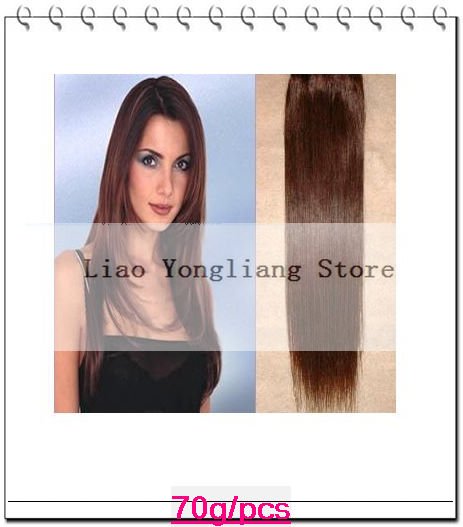 Remy Hair Clip in Extensions 16"-32" 100% Remy Human Clip In/on Hair Extensions #99J Dark Wine 70g/pcs 10 Pcs/lot