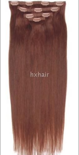 / 26 Inches Clip On Hair Extension ! High Quality 100% Remy Human Hair ! 1000g Per Lot ! 22 / 24
