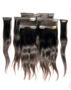 Wholesale 1# 12"100% Virgin Chinse Human Clip Hair