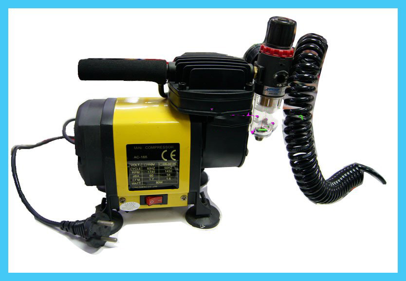MINI AIRBRUSH COMPRESSOR AIR REGULATOR AIRBRUSH FILTER T22