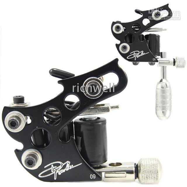 Cheap 2010 New Lots of 5pcs Danny Fowler Signature Tattoo Machine Gun Top Quality Steel Low Price