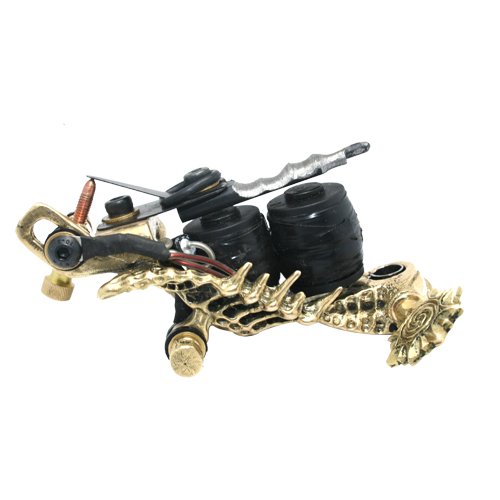 Free Shipping+Pure Copper Handmade Tattoo Machine+Retail or Wholesale+Free Hot Mini Tattoo Machine