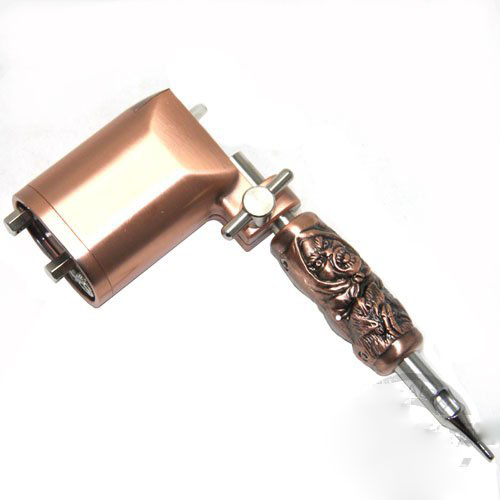 Brass Rotary Tattoo Machine Gun 3 Functions for Body/Eyebrow/Lip-free Shipping&gift