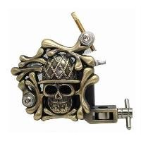 Empaistic Tattoo Machine - Carbon Alloy Skull Crossbone Frame