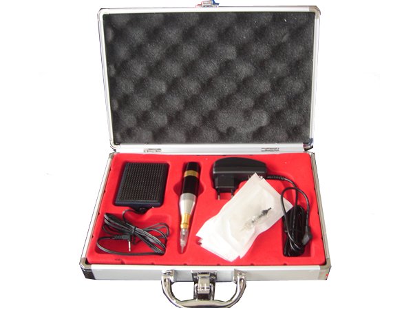Free Shipping Permanent Makeup Eyebrow Pen Machine Needle Tip Ink Kit