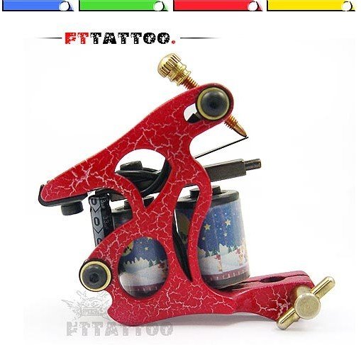 Professional Shader Tattoo Machine Red DHL Shipping