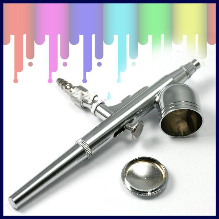 DUAL ACTION 0.3mm Nail Body Craft Painting AIRBRUSH KIT N50 NEW Wholesale/Retail Ks 081