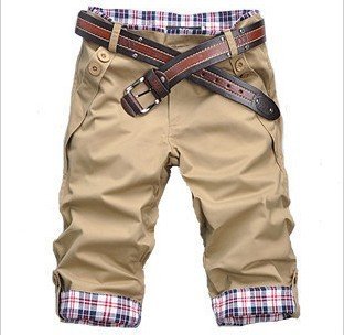 Free Shipping+2011 Men's Casual Pants in The New Summer Fashion Pants Pants Shorts Korean Slim Straight Pants