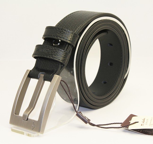 Discount 100% Genuine Cow Hide Leather Belt Alloy Buckle Belt Top Quality