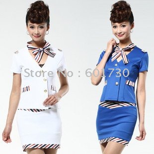 Free Shipping!2011 Receptionist Formal Suit- Hotel Uniforms