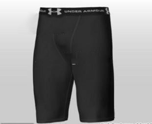 Men's Short Sunder Armour Mens UA Heat Gear Short Pants Black Tights Compression 0120011