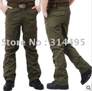 Free Shipping+Retail ! Men's Outdoor Military Pants / Outdoor Army Trousers ,100% Cotton (BK013)
