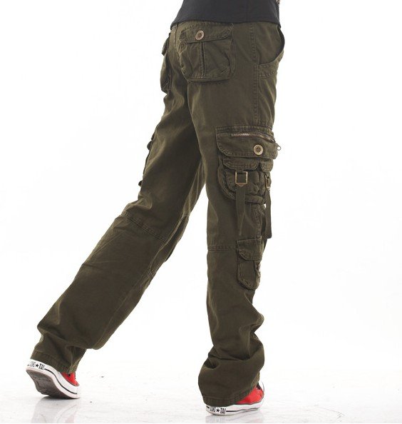 Free Shipping Hot Sale 2011 New Fashion Tide Women Uniform Camouflage Pants Overalls Fatigues