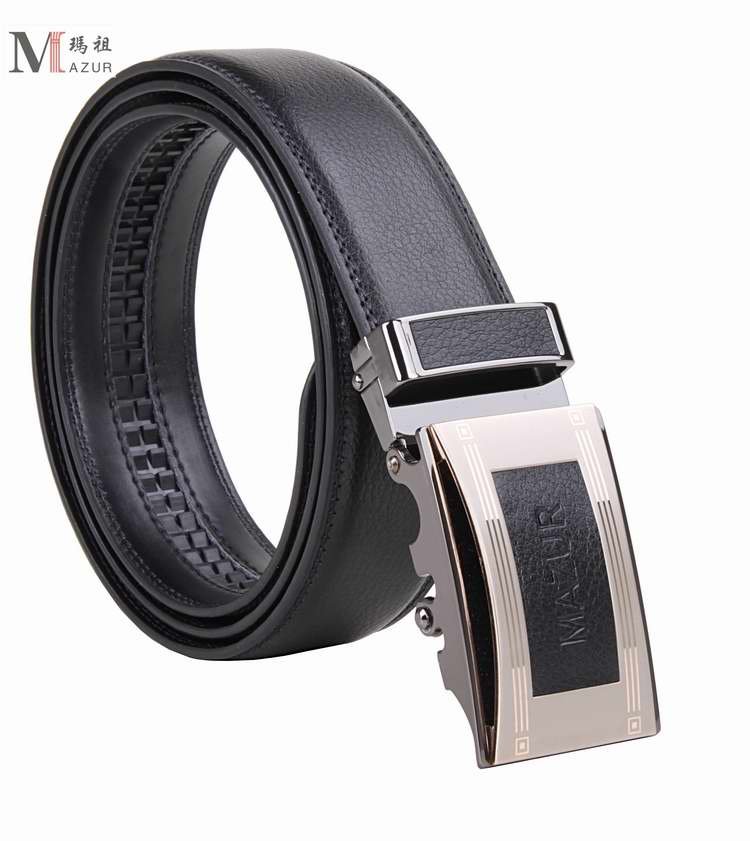 100%genuine Leather Men Belt,TOP Quality Cowhide Black Men Belts,automatic Buckle Belt,free Shipping Wholesale