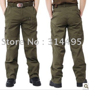 Free Shipping+Retail ! Men's Outdoor Military Pants / Outdoor Army Trousers ,100% Cotton (BK802)