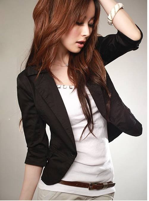 Free Shipping Wholesale Han Edition Dress Sellers Sundress New Cultivate One's Morality Cardigan Bag Buckles Small Suit Jacket