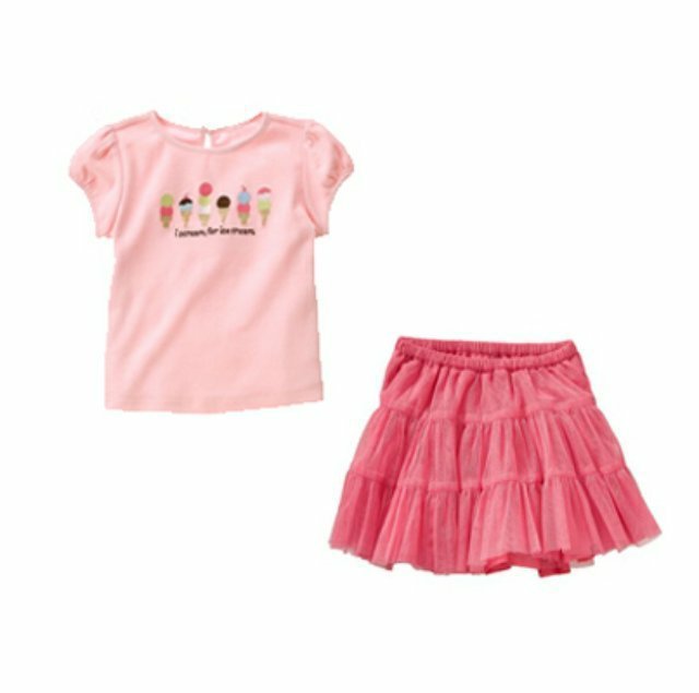 G Girl's Dress Baby Dress Dress Sets Children Dress Sets Girls Dress Suits Top + Skirt Petticoat Pettiskirt XMT22-330