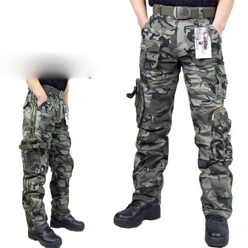 1009gray Outdoor Military Trouser/mountaineering Pants/wear-resisting Trouser/Camouflage Pants/fashion Trousers FREE SHIPPING