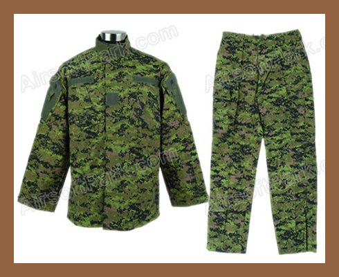 Canadian Camo Combat BDU Uniform Field Shirt + Pants V2 Sale in Set SIZE M