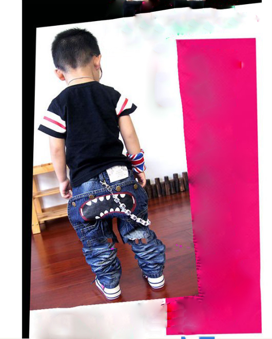 Free Shipping 5pcs/lot Popular Kids Jeans, Children Jeans, Baby Jeans, Baby Wear