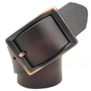 Free Shipping /Square Buckles Belt /man Leather Belt/100% Cow Leather,Cinnamon