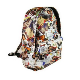 Free Shipping Michael Jackson Memorial Edition Casual Men and Women Shoulder Bag Backpack Schoolbag Material: DuPont Nylon