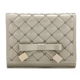 2011 New 5 Pcs Brief Paragraph Women's Wallet,fashion Wallet,women's Purse,gift Wallet,PU Wallet Lady Wallet Leather Purse Gray