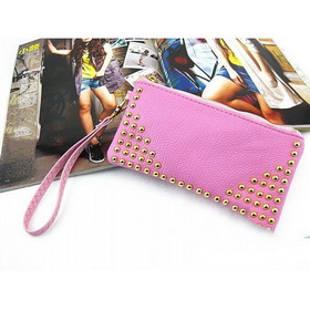 Women Wallets,Rivet Bag,PU Leather Handbags,Fashion Purse,Street Style,Hot Selling,12pcs/lLot,Good Quality,Free Shipping.