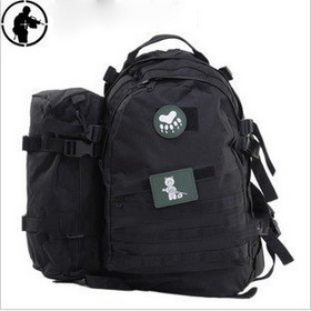 Free Shipping! 600D Polyester Military Backpack,Outdoor Camping & Hiking Packs,Black Color