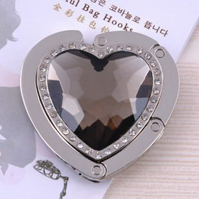 2011 Fashion Crystal Bag Hanger 12pcs Wholesale / Free Shipping