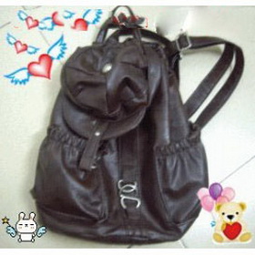 HOT! 2010 Fashion Leather Handbag Bag Shoulder BAGS Backpack White Pink Brown