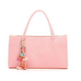 Free Shipping Lady Shopping Bag, Fashion Bag Pink Color XEL17117-09