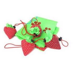Eco-friendly Strawberry Cute Reusable Folding Shopping Bag