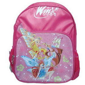 Free Shipping Winx Club Cartoon Kids School Bag Backpack Rucksack Shoulder Bag