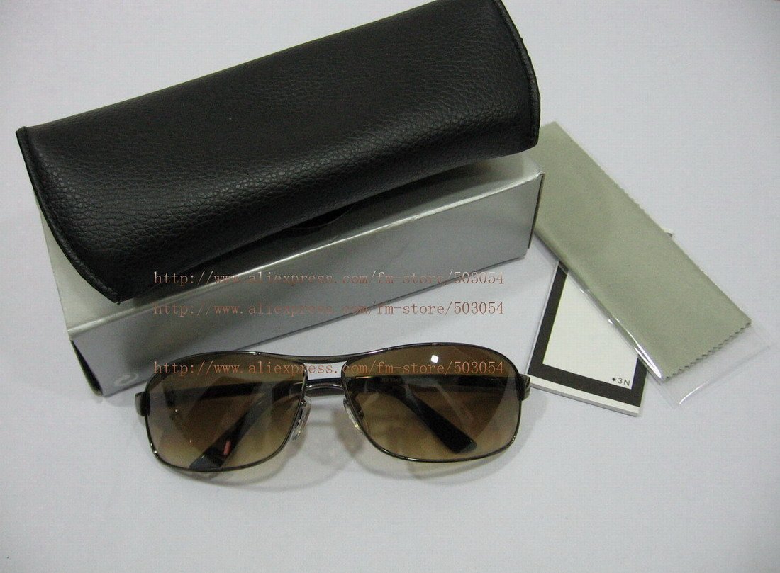 Designer Sunglasses,3343 Gunmetal Frame Gradient Brown Lens 63mm Freeshipping,Men Sunglasses,high Quanlity Sunglasses