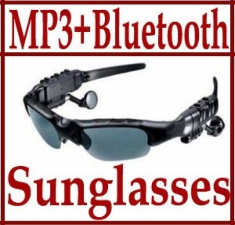 Mp3 Player Bluetooth Sunglass 2GB Headset Sunglasses - Sample