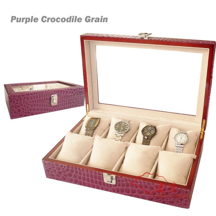 Office Hotel Decoration High PU Leahter Good Shape Watch Boxes