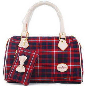 Scotland Great Britain Check Make Handbag Lead The Change Pocket Free Shipping