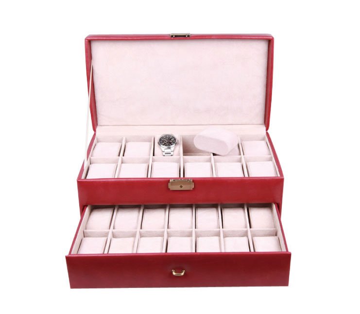 DHL Free Shipping Watch Case*watch Box*28 Position Watch Box