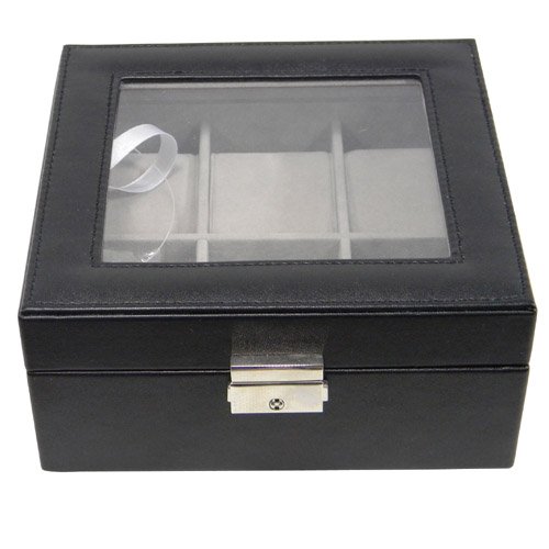 6 Position High Quality Alloy Button Watch Case