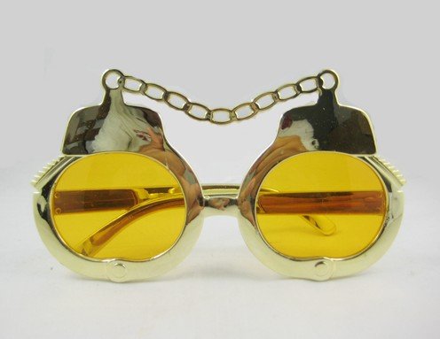 HOT! FREE SHIPPING European Style Handcuff Sunglass Gift Sunglass Party Sunglass