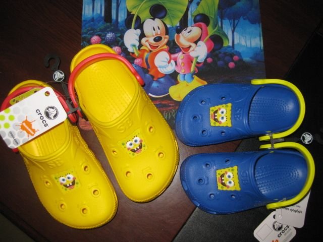 Cheap Lastest Crocs Spongebob Eva Shoes