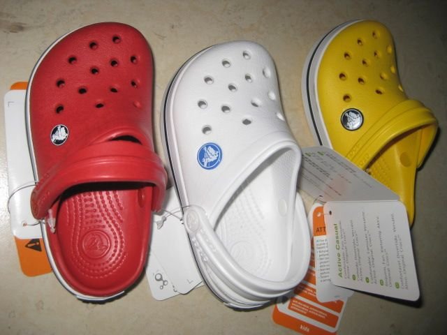 Cheap Original 2011 Lastest Crocs Beach Clogs Kids Crocband Eva Shoes