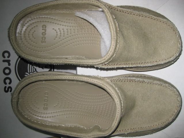 Original Genuine Crocs Santa Cruz Clogs Canvas Shoes