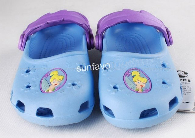 Cheap Original 2011 Lastest Crocs Tinkerbell Girls Eva Shoes