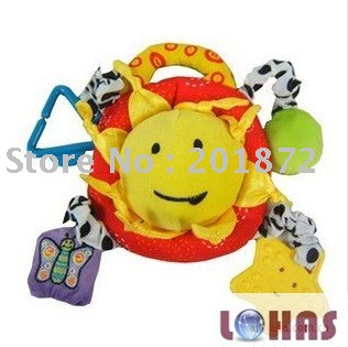 Sunflower Bed Hung Moon Baby Crib Puppets Infant Cute Musical Toy