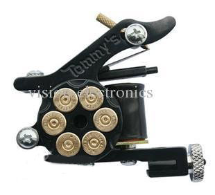 Bullet Appearence Black Steel Fog with Wire-electrode Cutting Rack Tattoo Machine
